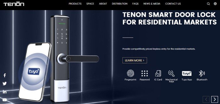 Tenon Smart Lock Pic