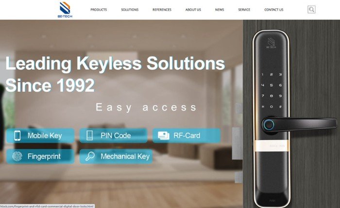 Be-Tech Smart Lock Pic